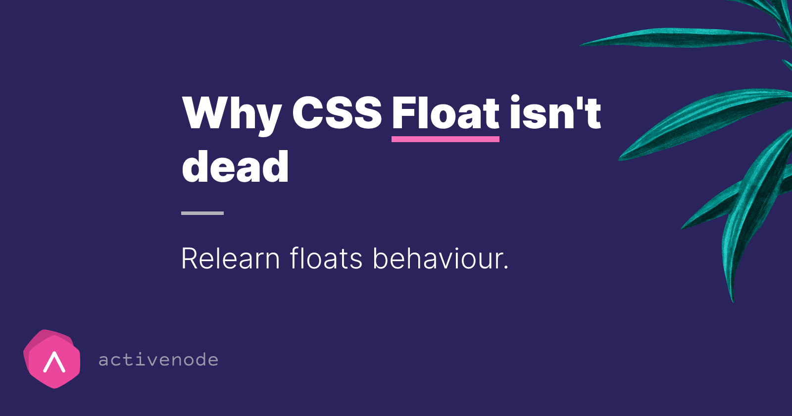`float:left` is not dead 🙇‍♂️